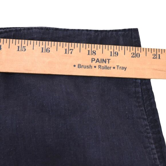 Nautica Explorer Navy 100% Linen Pants XXL Loose Coastal Resort Minimalist - Picture 6 of 10